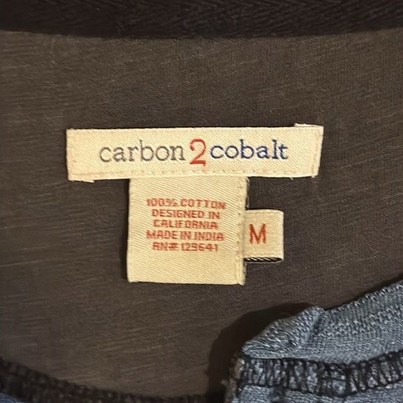 Men’s Carbon 2 Cobalt Long Sleeve Shirt - Picture 3 of 3